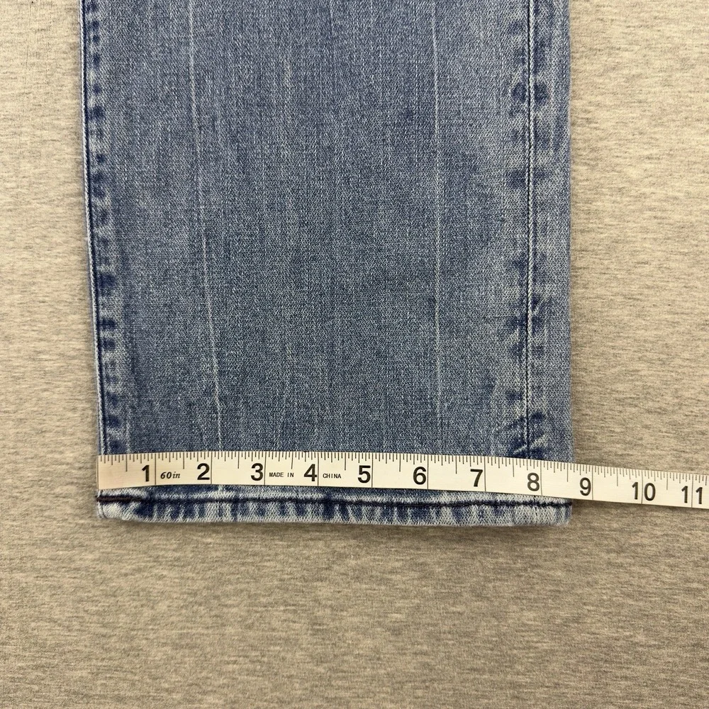 True Religion Ricky Men's‎ Jeans Size 42 Relaxed Straight No Flap Light Wash
